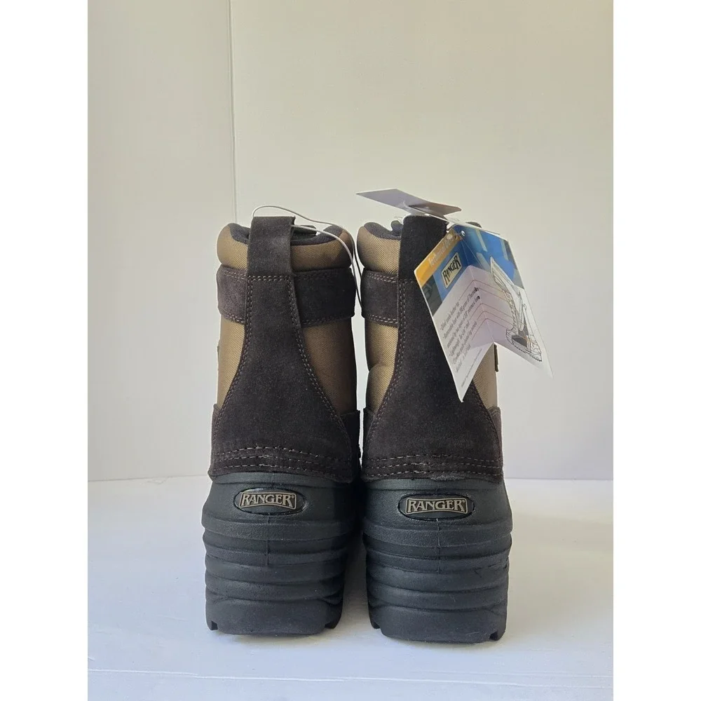 Ranger Mens sz 11‎ insulated winter boot NWT RP119 brown Flintlock